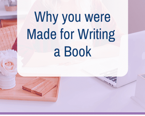 Why you were made for writing a book